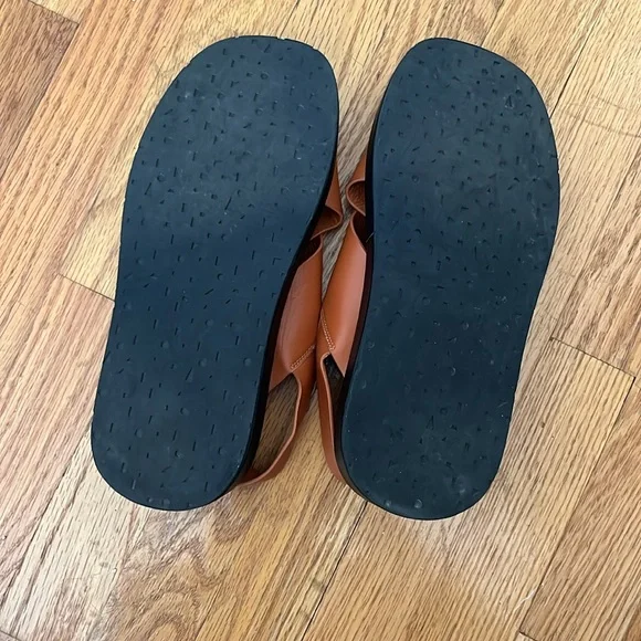 Orange Charlotte Stone Anto Sandals size 8 - Picture 3 of 4